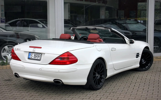 Mercedes-Benz SL cena 104900 przebieg: 138000, rok produkcji 2004 z Bisztynek małe 172